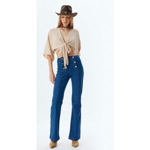 Hoge taille Flare Jeansbroek