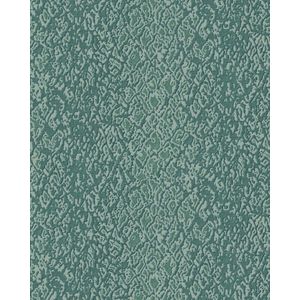 Dieren patroon behang Profhome DE120127-DI vliesbehang hardvinyl warmdruk in reliëf gestempeld met exotisch patroon glanzend blauw beige 5,33 m2