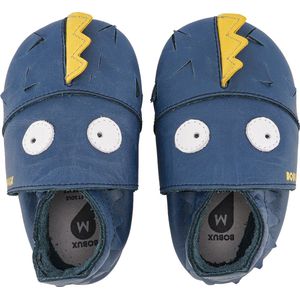 Bobux Soft Soles - Baby Slofjes Leer - Gruff Navy - Maat 22