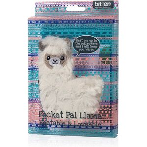 Bitten Lama Handwarmer Pocket Size Pittenzak met Lavendel – Warmteknuffel