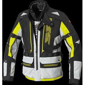SPIDI ALLROAD H2OUT YELLOW FLUO MOTORCYCLE JACKET 3XL - Maat - Jas