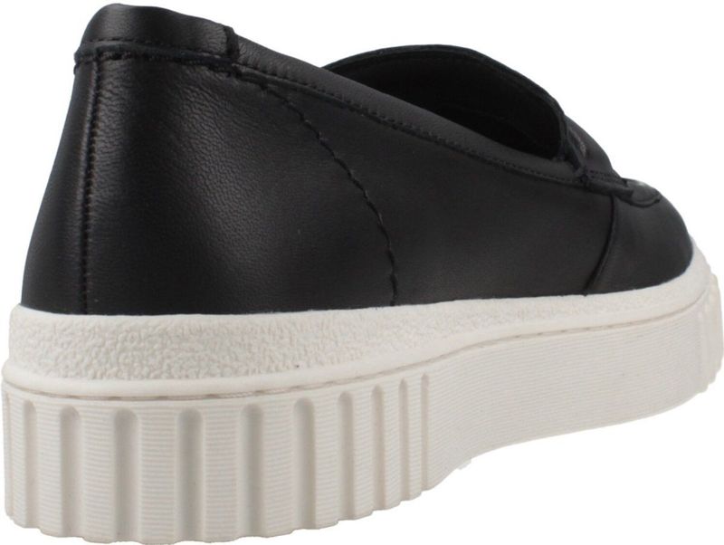 Clarks - Mayhill Cove - Instappers - Zwart - Voorgevormd Gewatteerd Voetbed