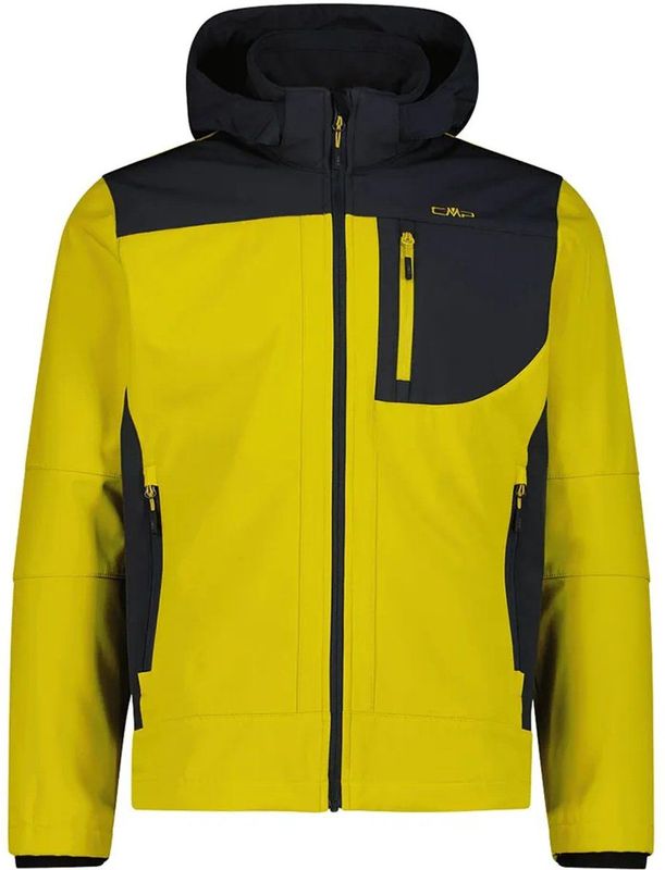 CMP - 3A01787N - Softshelljack - Heren - Met Capuchon - Waterafstotend
