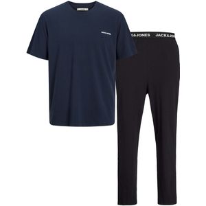 Jack & Jones - JACEVEREST - Pyjamaset - Blauw/Zwart