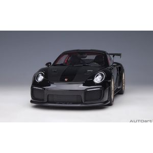 AUTOart 1/18 Porsche 991.2 GT2 RS Weissach Package, Black