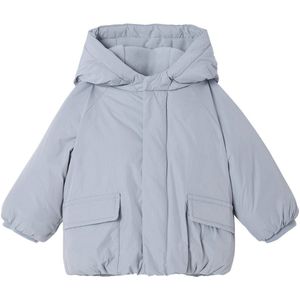 Vertbaudet Donsjack voor baby met capuchon en fleecevoering