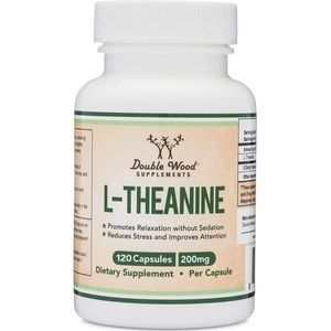 Double Wood L-Theanine 120 x 200 mg capsules - supplements