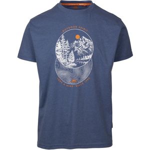 Trespass T-Shirt Flagel Indigo Blue Marl-S