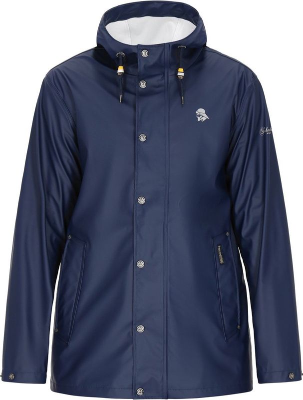 Schmuddelwedda Functionele jas  navy / zilvergrijs