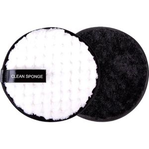 INTER-ESQUE® Herbruikbare wattenschijfjes Zwart + Wit - Set Van 2 Wasbare Wattenschijfjes