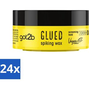 Got2B - Spiking Wax - Glued - 75 ml - Voordeelverpakking - 24 stuks
