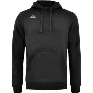 Kappa - Sweat Logo Cuneo - Zwarte Herentrui - XL - Zwart