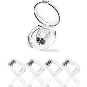 Anti Snurk Neusspreider - 4 stuks - Incl. Opbergdoosje - Neusstrips voor Snurken - Neusstrip voor Apneu - Betere Nachtrust - Alyze - Neusspreider - Neusclip