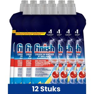 Finish Glansspoel Lemon 800ml - 12 Stuks - Voordeelverpakking