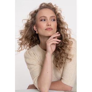 GEISHA - Pullover lurex - 54848-14 - 10 off-white/gold