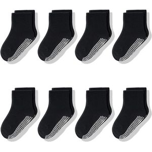 Paar - Antislip Sokken - Kind Baby - 3-5 jaar - Antislip sokken - Huissokken - Gripsokken - ABS-sokken - kinderen - voor meisjes van 3 tot 5 - gezond - puur katoen