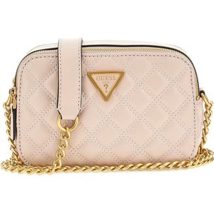 Guess Giully Quilted Camera Bag Dames Crossbodytas - Light Beige - One Size