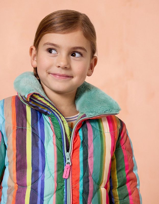 Oilily - Cat coat - Groen - 104/4yr