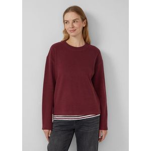 s.Oliver RED LABEL - Pullover - Effen - Regular Fit - Katoenmix
