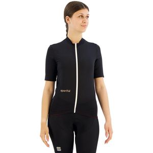 Sportful Classic Korte Mouw Wielertrui Zwart XS Vrouw