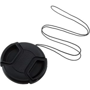 Finnacle - Universele Lens Cap - Lensdop - 37mm - Camera Lens Bescherming - Zwart