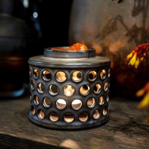 Scentchips® Glow - Waxbrander - Geurbrander - Amberblokjes Brander - Oliebrander - Wax Melts Brander - Aromabrander - Ook Geschikt Voor Essentiële Oliën - Geurolie - Waxmelts - Brons