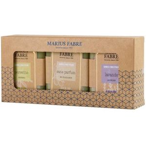 Marius Fabré -Cadeauset van 3 Savonnettes - Verbena -Olijf - Lavendel - 3 x 150 gr.