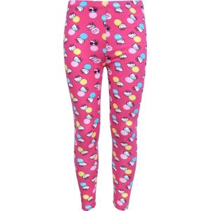 Lange roze meisjeslegging met een terugkerend patroon - Hello Kitty
