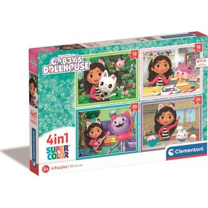 Gabby's Dollhouse Puzzel (12-24 Stukjes)