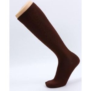 Steunkous - Compressie Kous - Support - Compression Stockings - Maat L/XL - Bruin