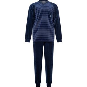 Heren pyjama Gentlemen 114215 velours knoop L