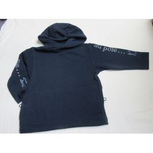 petit bateau , s.shirt met kap , marine , au pôle... , 4 jaar 102