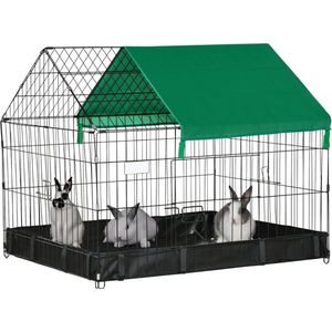 DailySupplies® Konijnenhok voor Buiten - Konijnenren - Konijnenkooi voor Binnen