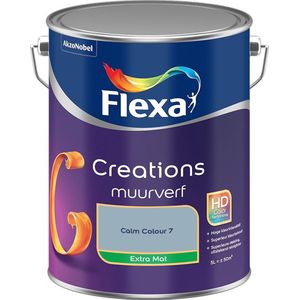 Flexa - Creations Muurverf Extra Mat - Calm Colour 7 - Mengverf - 5 Liter