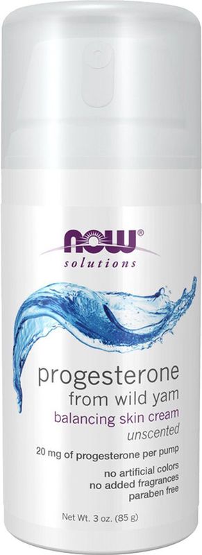 Now Solutions - Progesteron van Wilde Yam Crème - 85 g