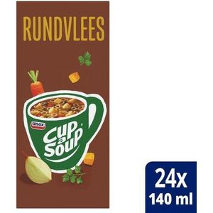 Soep Cup-a-soup Unox rundvlees/pk24