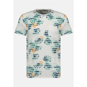 DEELUXE T-shirt met palmbomenZONIA Off White