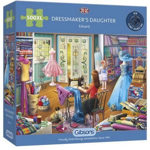 Dressmaker's Daughter Puzzel (500 XL) - Kleurrijke legpuzzel met 500 XL stukjes
