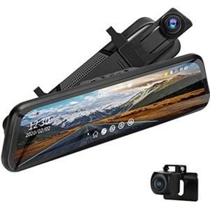 Dual dashcam - Dashcam voor en achter - Auto camera dashcam - Dashcam auto - Dual dashcam voor auto - Zwart