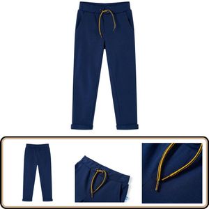Kinderbroek - Marineblauw - Maat 92 - Met trekkoord Kinderbroeken - Kinderbroeken - Kinderkleding - Kinderkled