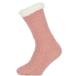 Basset - huissokken knit - oudroze