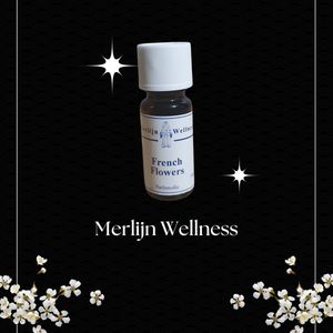 Merlijn Wellness - French Flower - Parfumolie - 10ml - Natuurlijke Parfum olie