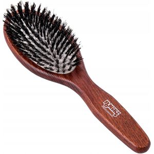 Houten Haarborstel met Natuurlijk Zwijnenhaar - Antistatisch