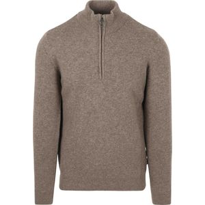 Barbour - Trui - Bruin Gemeleerd - 100% Wol