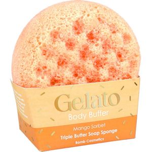 Mango Sorbet Gelato Body Buffer Douche spons