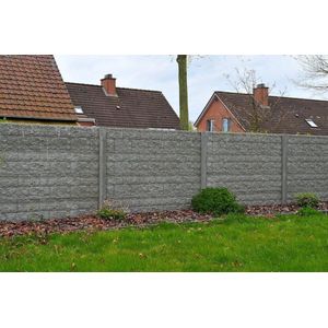 Intergard Beton schutting Rockstone enkelzijdig 200x231cm