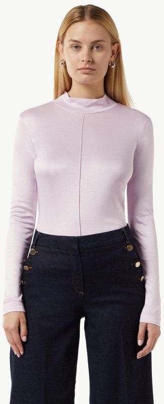 comma - T-Shirt - Viscose - Lange Mouwen