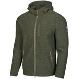 Ivanhoe of Sweden - Titus Hood - Wollen Vest - Olijfgroen - 98% Wol