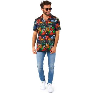 OppoSuits - Beetlejuice - Hawaiian Shirt - Multicolor - Viscose
