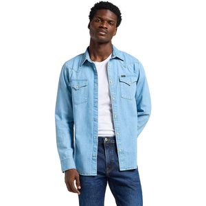 Lee - Regular Western - Overhemd - Lichtblauw - Lange Mouwen